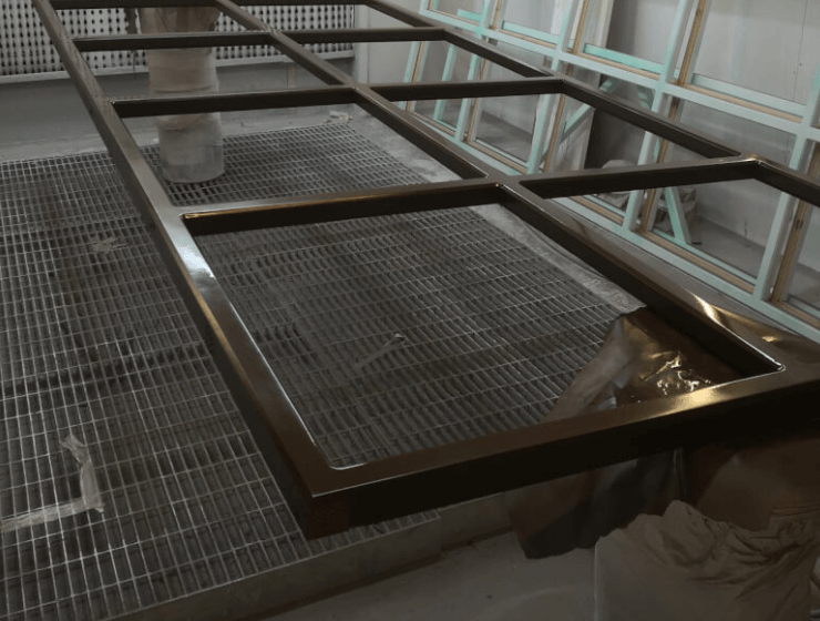 industrial paint spraying